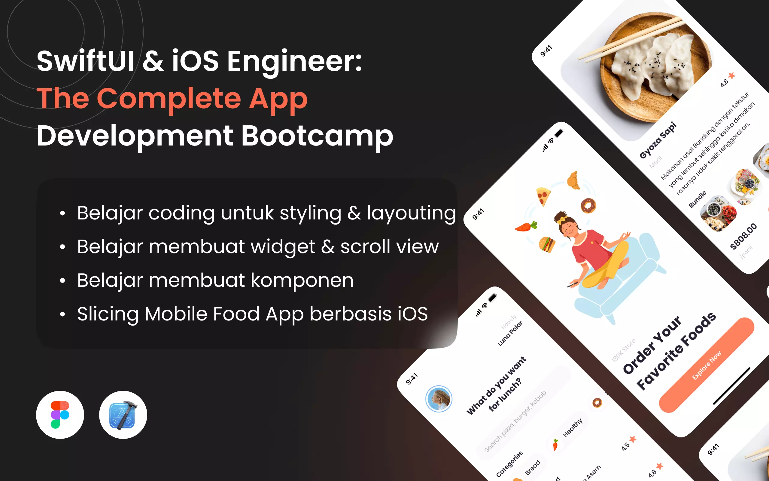 Foto kelas SwiftUI & iOS Engineer: The Complete App Development Bootcamp