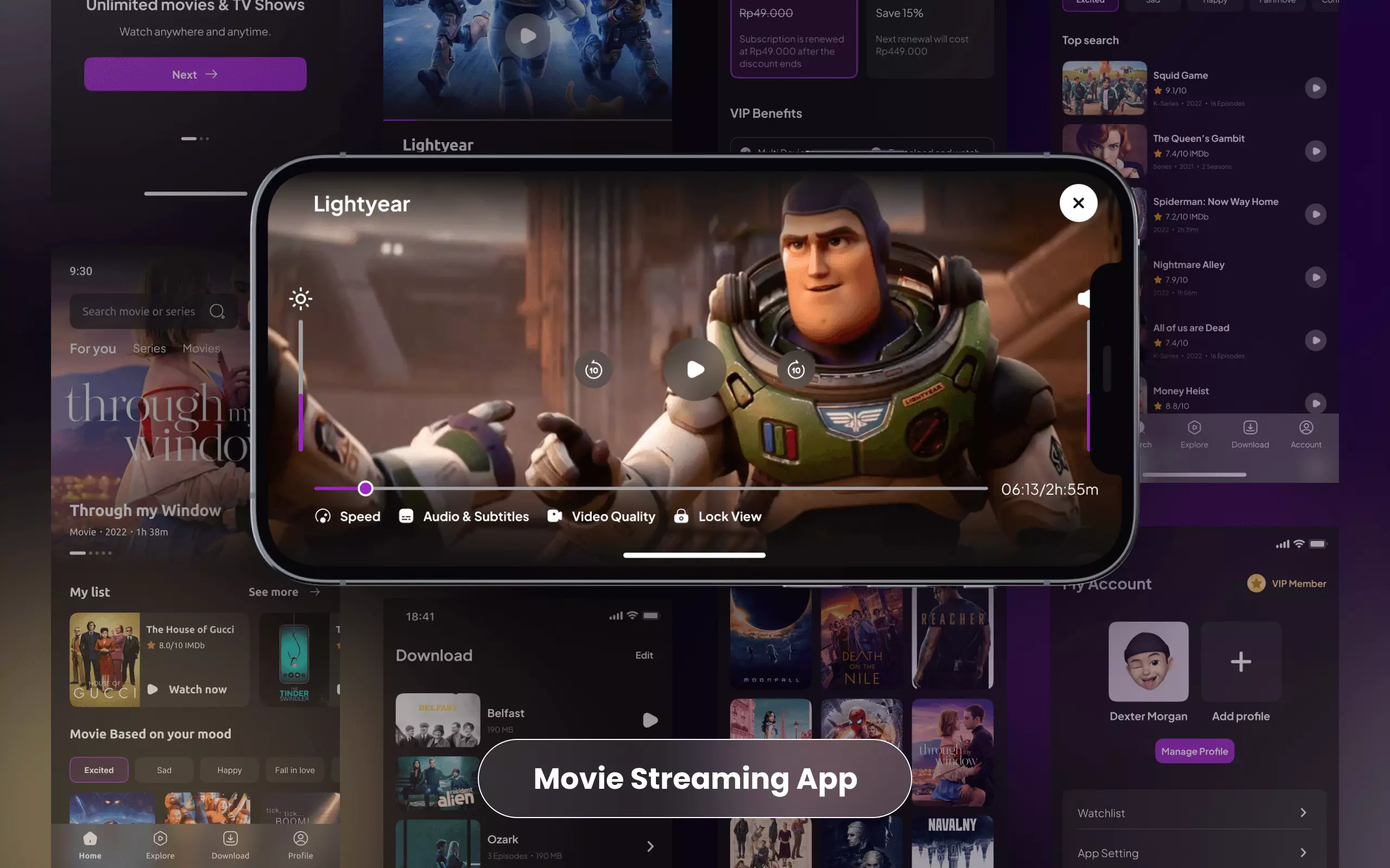 Foto kelas Bootcamp Complete UI/UX Design: Netflix Streaming App with Figma