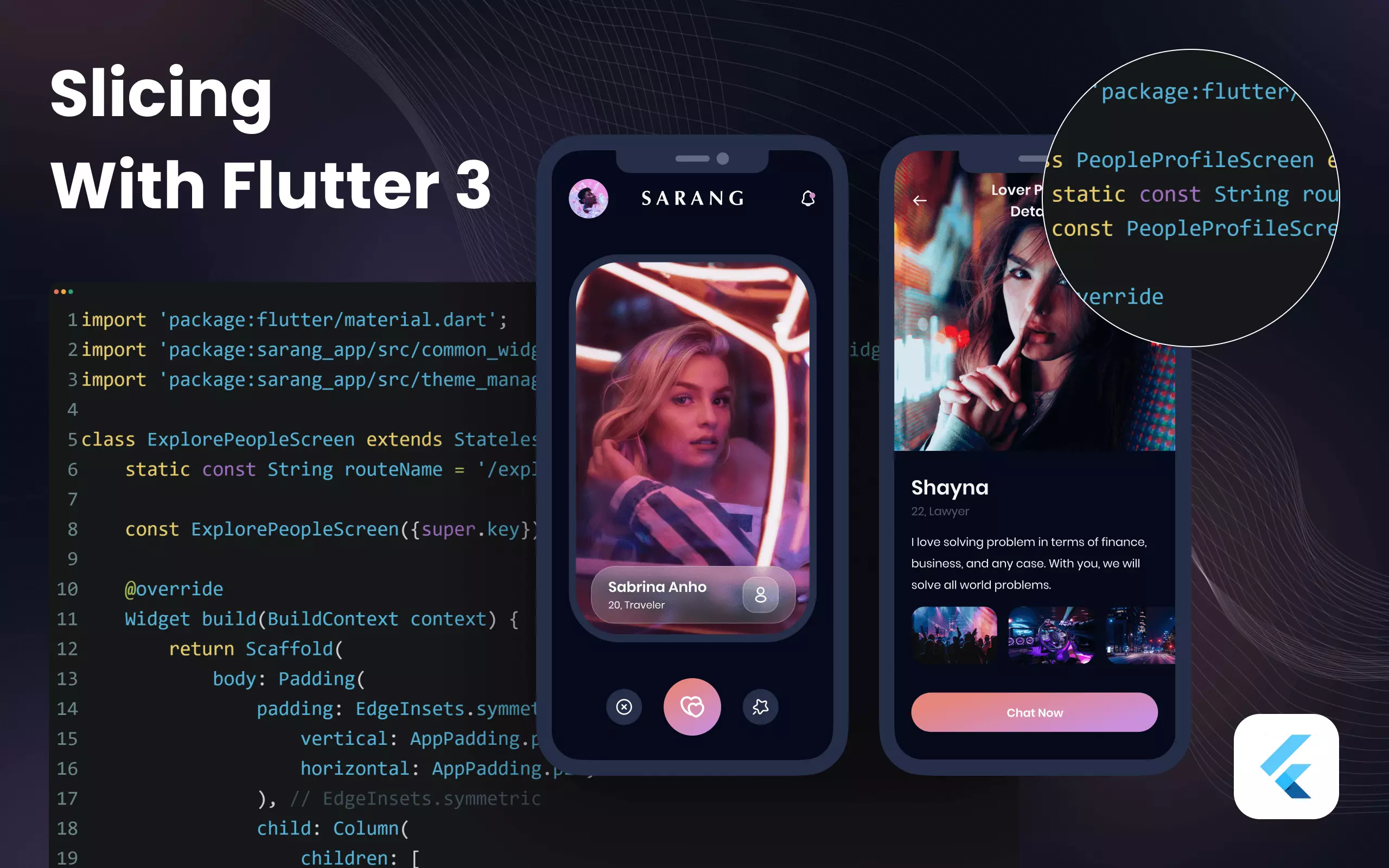 Foto kelas Flutter App Developer: Bikin Aplikasi Tinder Cari Jodoh