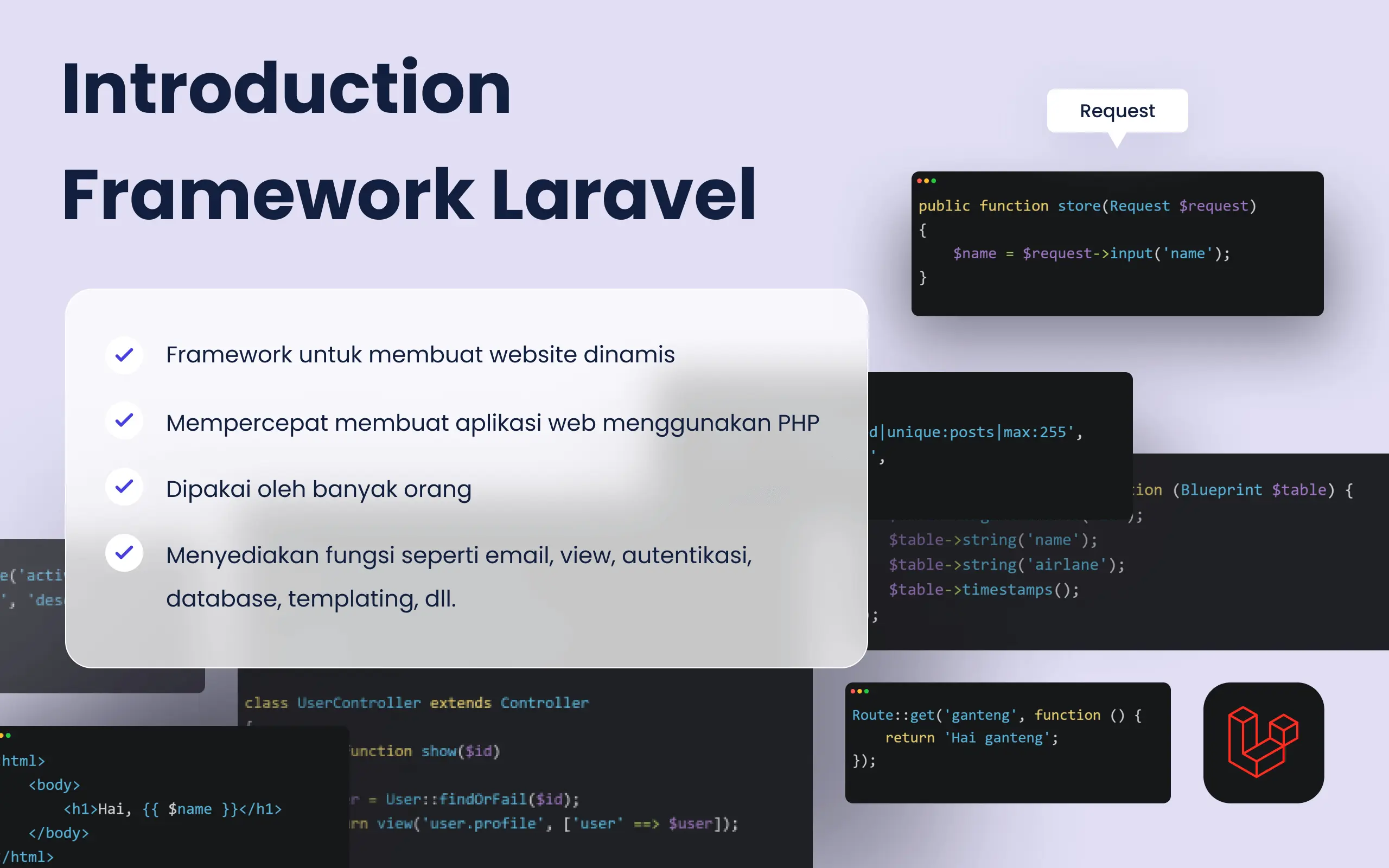 Foto kelas Bootcamp Full-Stack Web Developer: Laravel Vue Nuxt JS Website HRIS