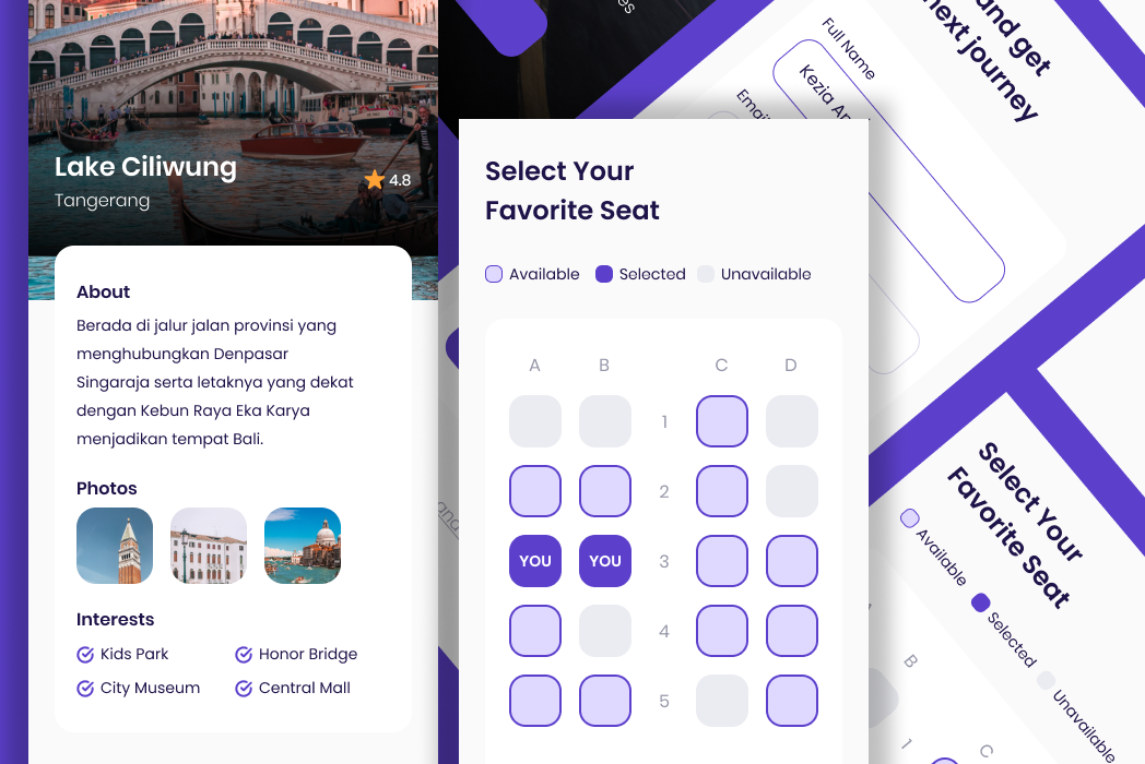 Hasil karya Skybook Airplane Ticket di BuildWithAngga