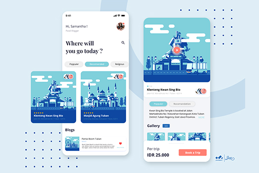 Hasil karya City tour of Tuban App di BuildWith Angga