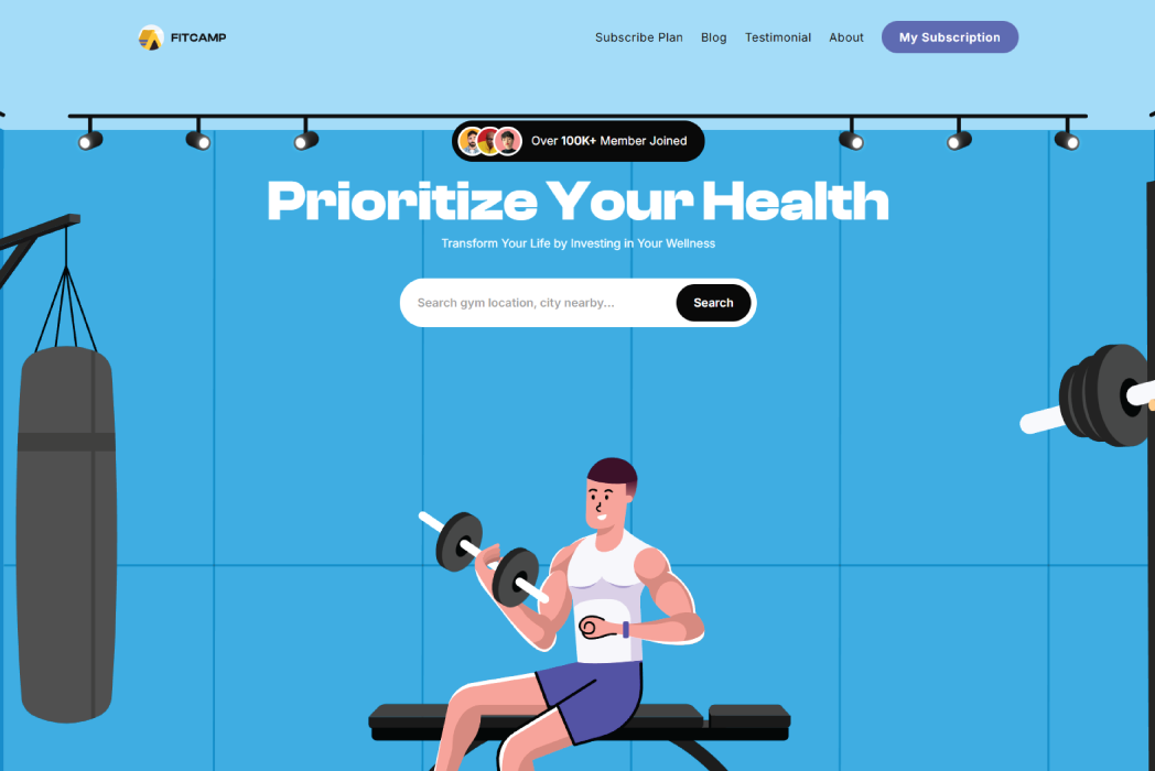 Hasil karya Fitcamp di BuildWithAngga