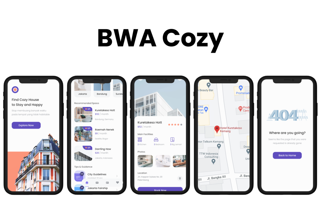 Hasil karya BWA Cozy di BuildWith Angga