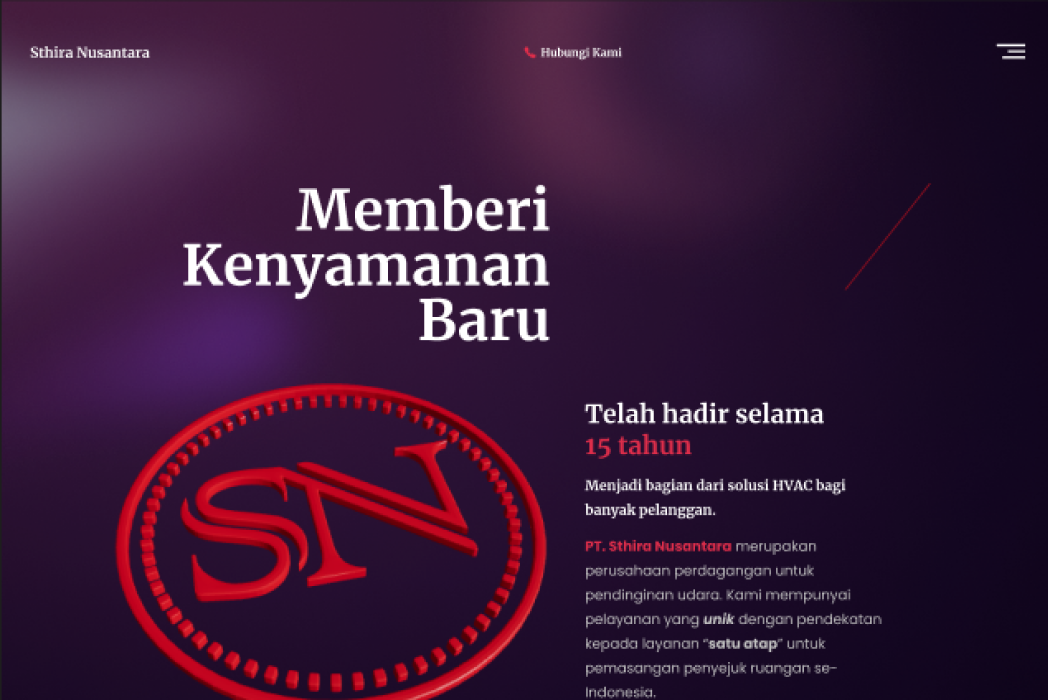 Hasil karya Sthira Nusantara UI Design di BuildWithAngga