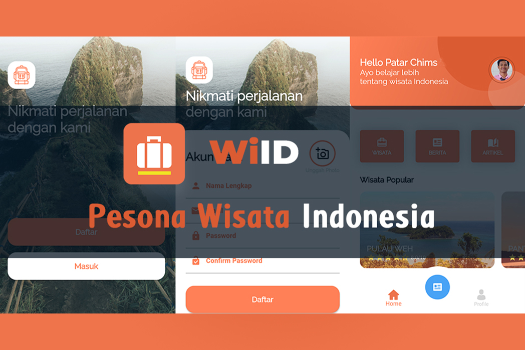 Hasil karya WiID (Pesona Wisata Indonesia) di BuildWithAngga