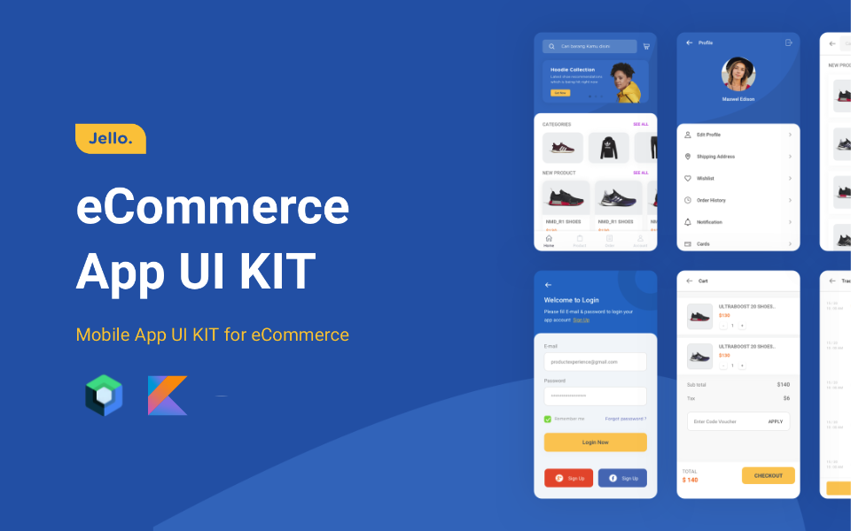 Kelas Android Jetpack Compose: Jello eCommerce di BuildWithAngga