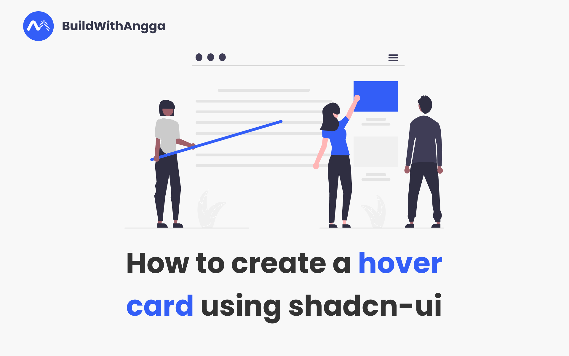 Cara Membuat Hover Card Menggunakan shadcn-ui