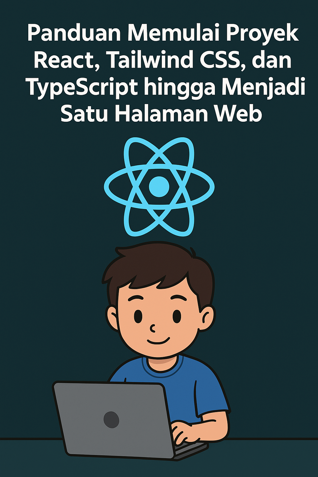 Kelas Panduan Memulai Proyek React, Tailwind CSS, dan TypeScript hingga Menjadi Satu Halaman Web di BuildWithAngga