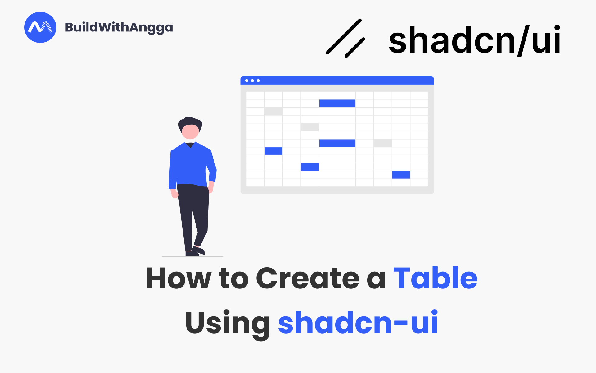 Cara Membuat Tabel Menggunakan shadcn-ui