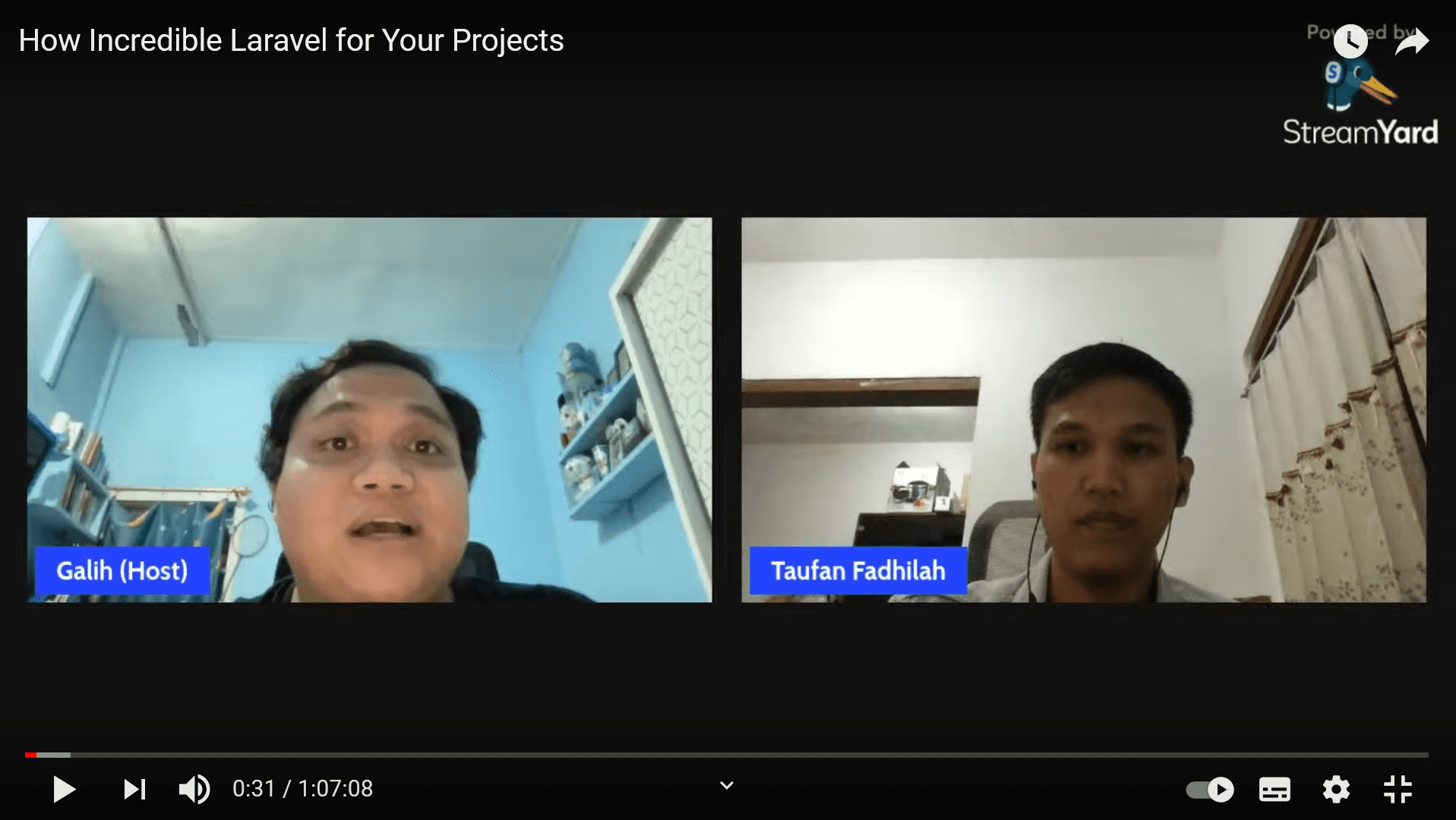 Webinar How Incredible Laravel for Your Projects di BuildWithAngga