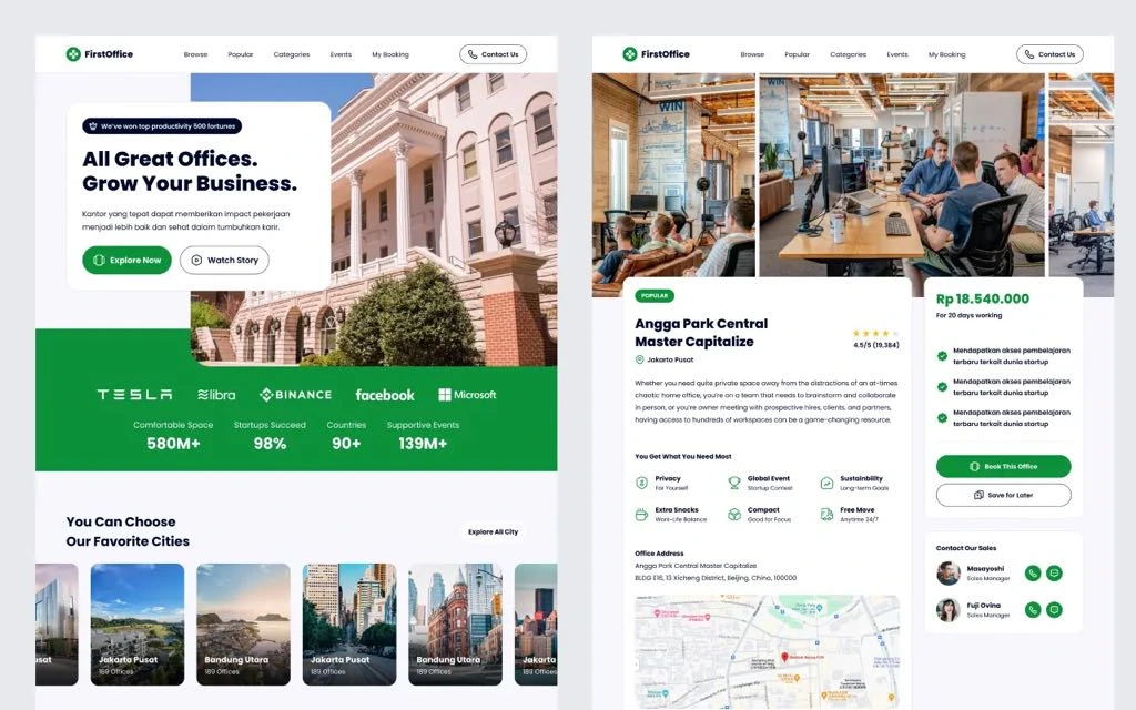 Kelas Ebook Next JS 15 for Beginners 2025 Web Cari dan Sewa Kantor di BuildWithAngga