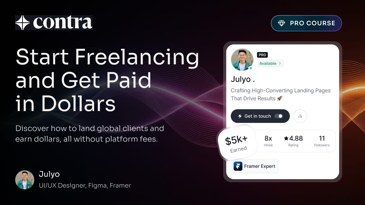 Kelas Memulai Freelancer dengan Contra di BuildWithAngga