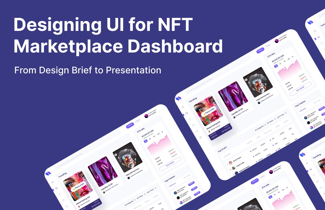 Kelas Designing UI for NFT Marketplace Dashboard di BuildWithAngga