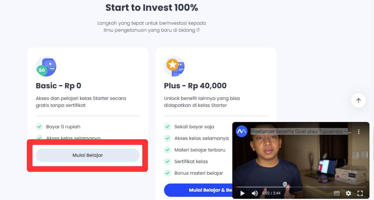 Bagaimana Cara Mengikuti Kelas Online Gratis? | BuildWithAngga