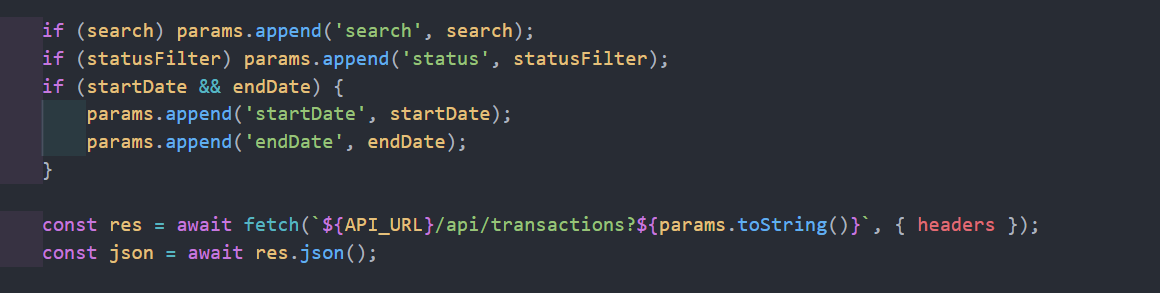 Server backend berhasil dijalankan pertama kali.