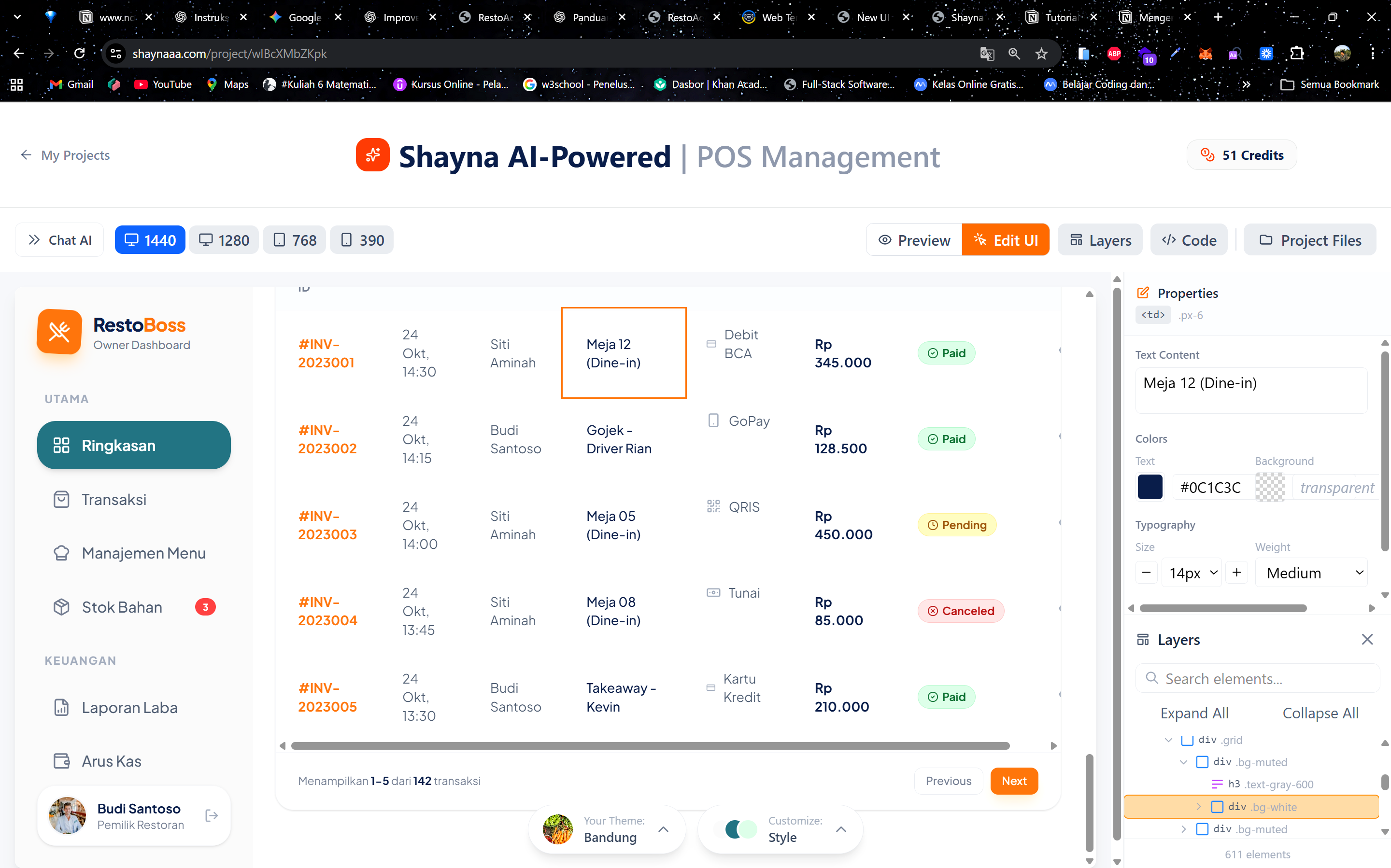 Shayna AI-Powered Dashboard Generator - Google Chrome 06_02_2026 17.15.10.png