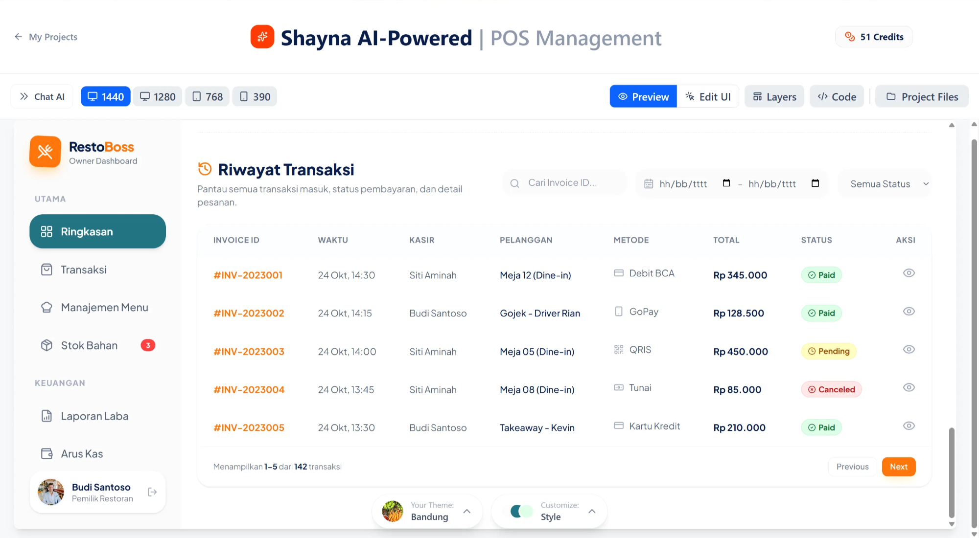 Shayna AI-Powered Dashboard Generator - Google Chrome 06_02_2026 15.27.00.png