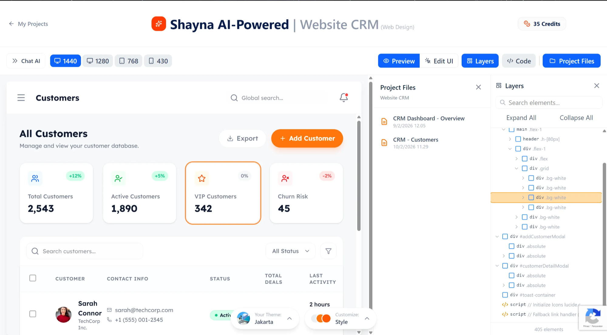 Cek Layer dan project file