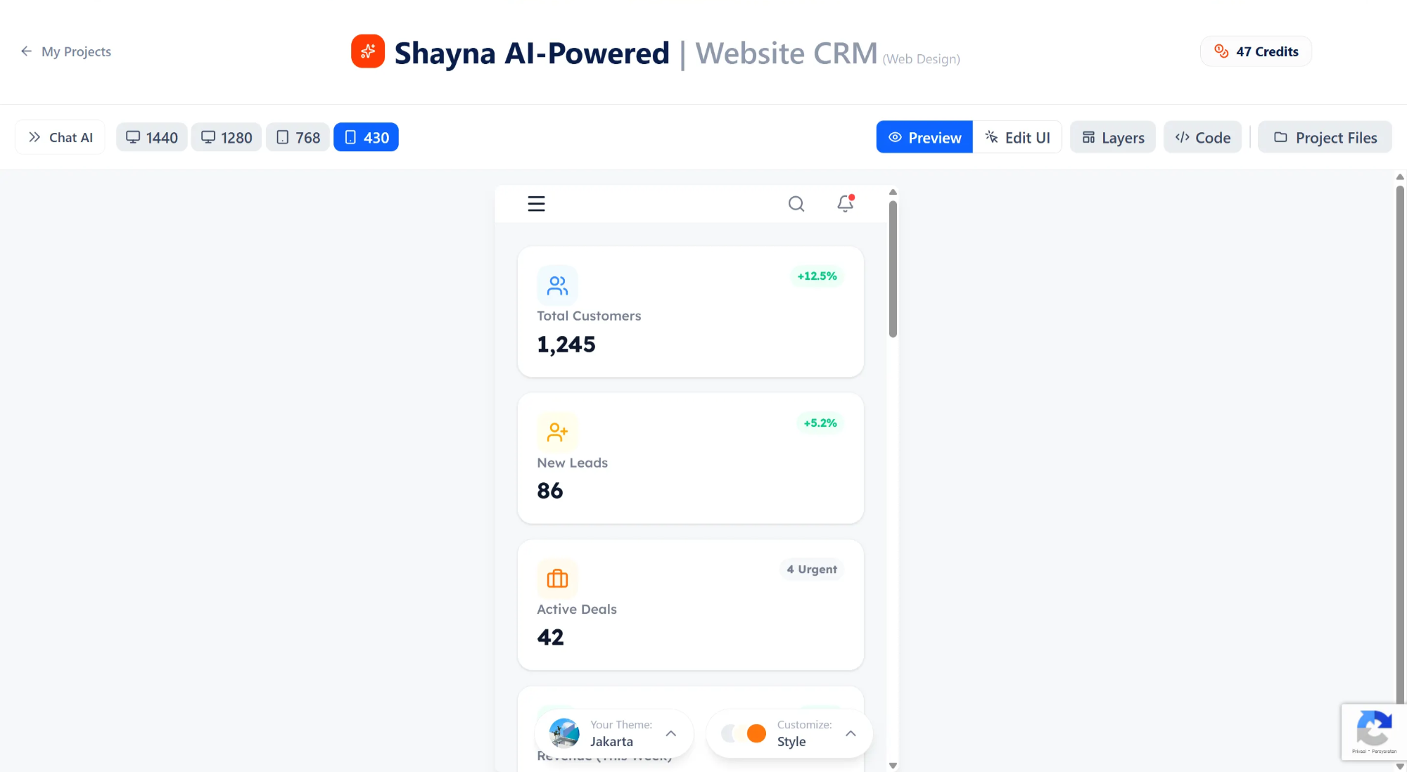 Cek responsive langsung di shaynaa