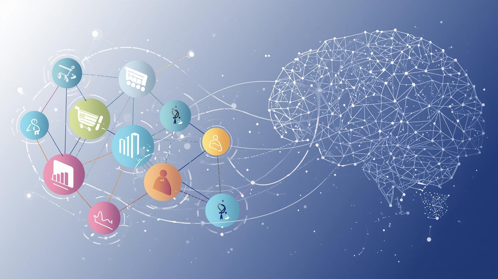 K-Means: Visualisasi klaster segmentasi pelanggan.