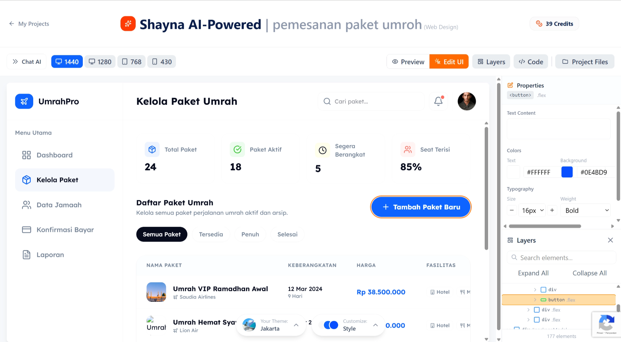 Shayna AI-Powered Dashboard Generator - Google Chrome 19_02_2026 15.03.08.png