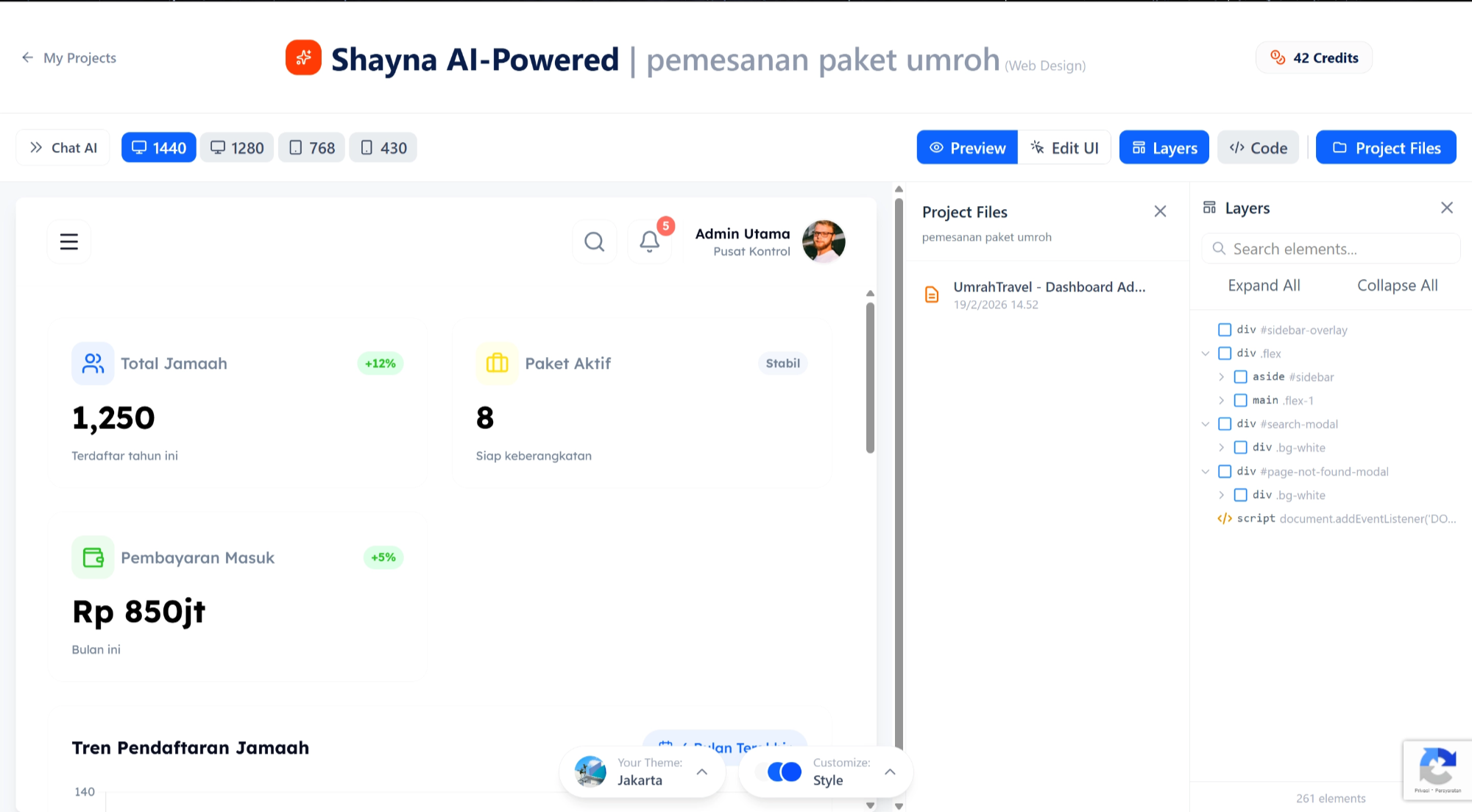 Shayna AI-Powered Dashboard Generator - Google Chrome 19_02_2026 14.55.46.png
