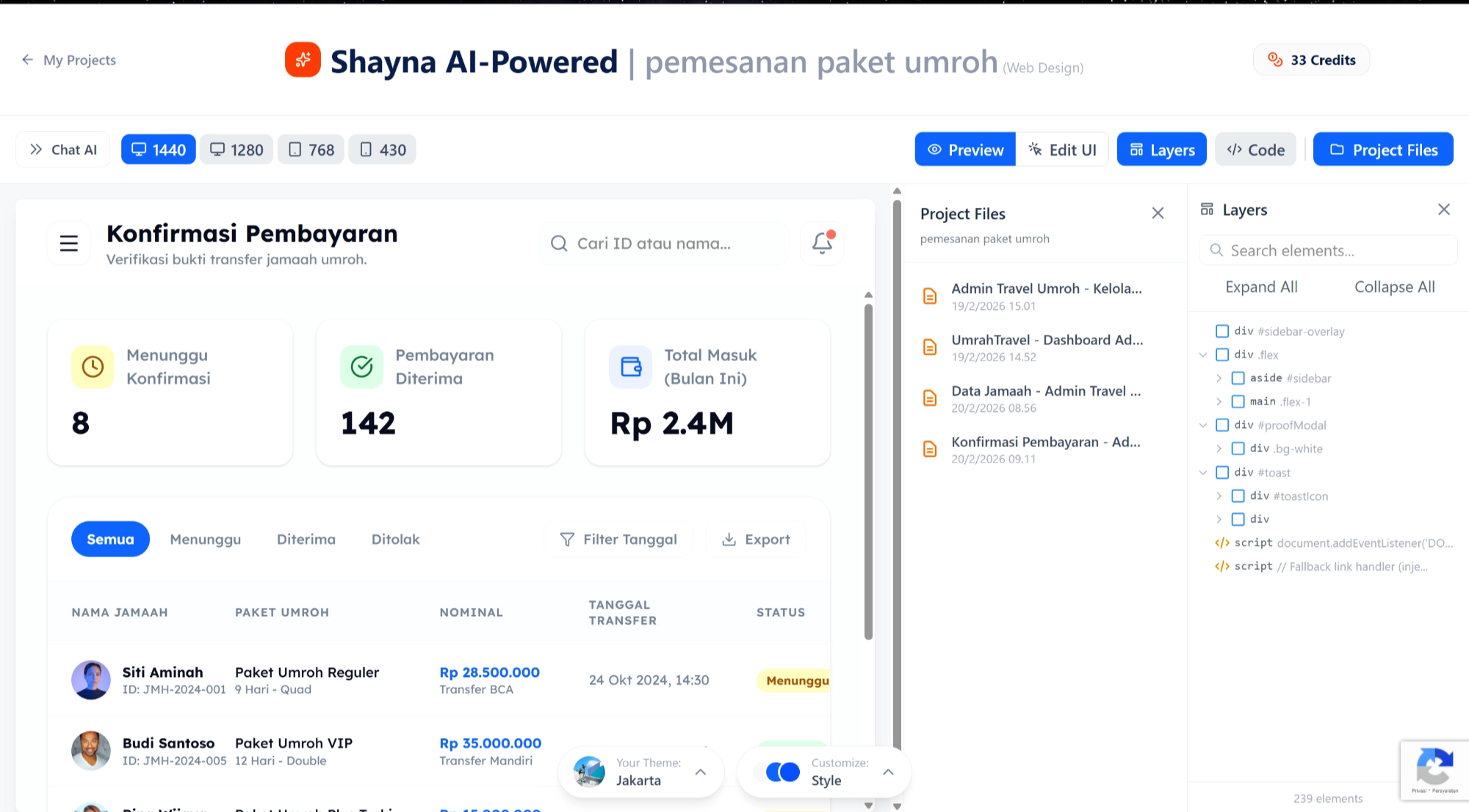 Shayna AI-Powered Dashboard Generator - Google Chrome 20_02_2026 09.12.19.png