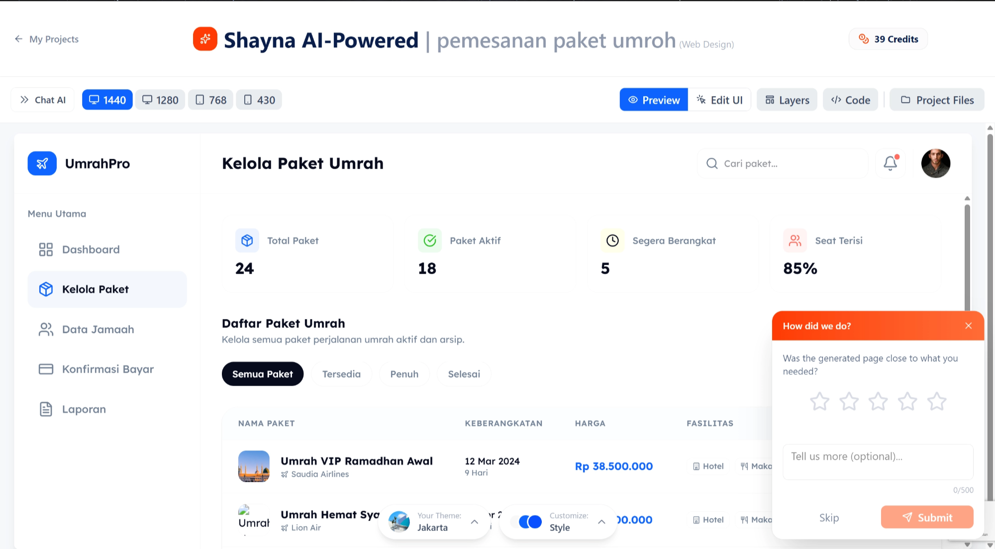 Shayna AI-Powered Dashboard Generator - Google Chrome 19_02_2026 15.01.57.png