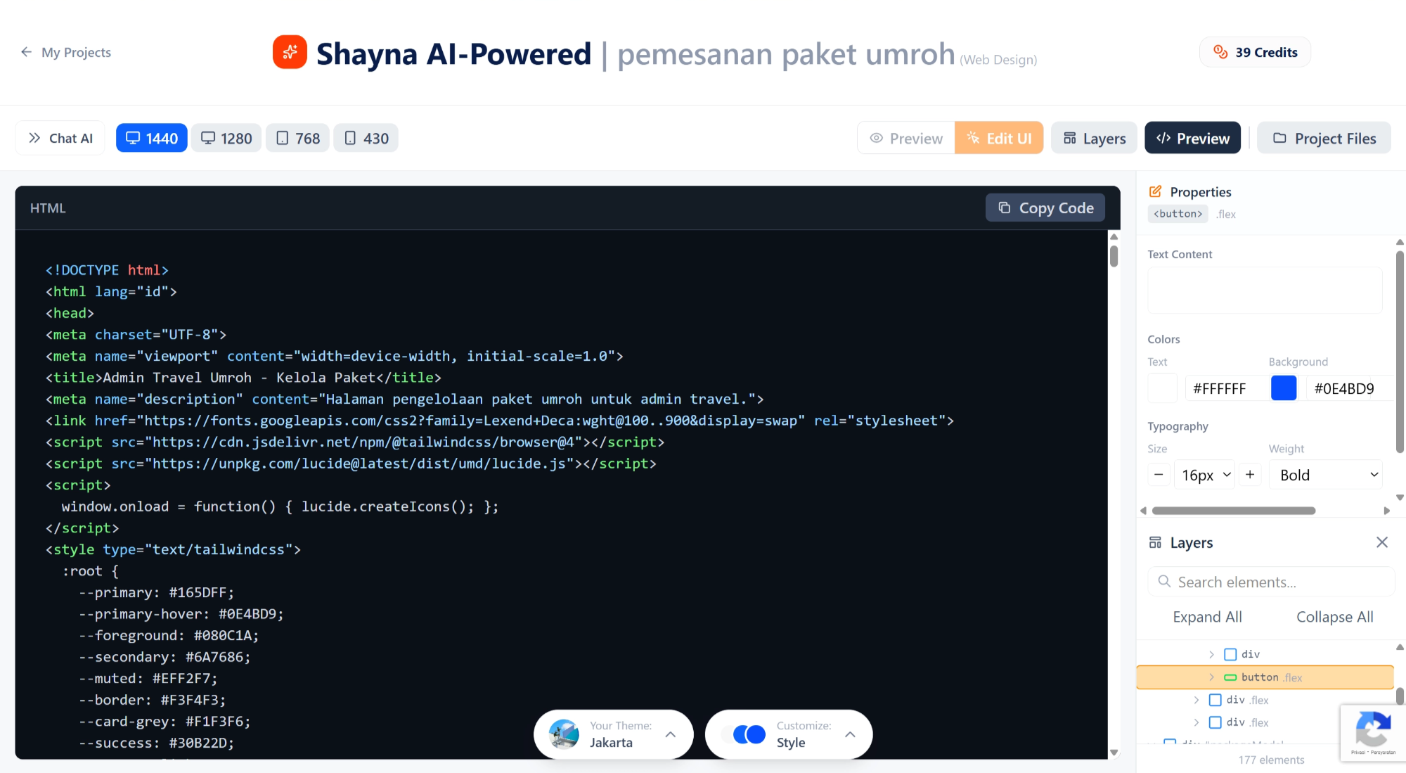 Shayna AI-Powered Dashboard Generator - Google Chrome 19_02_2026 15.03.29.png
