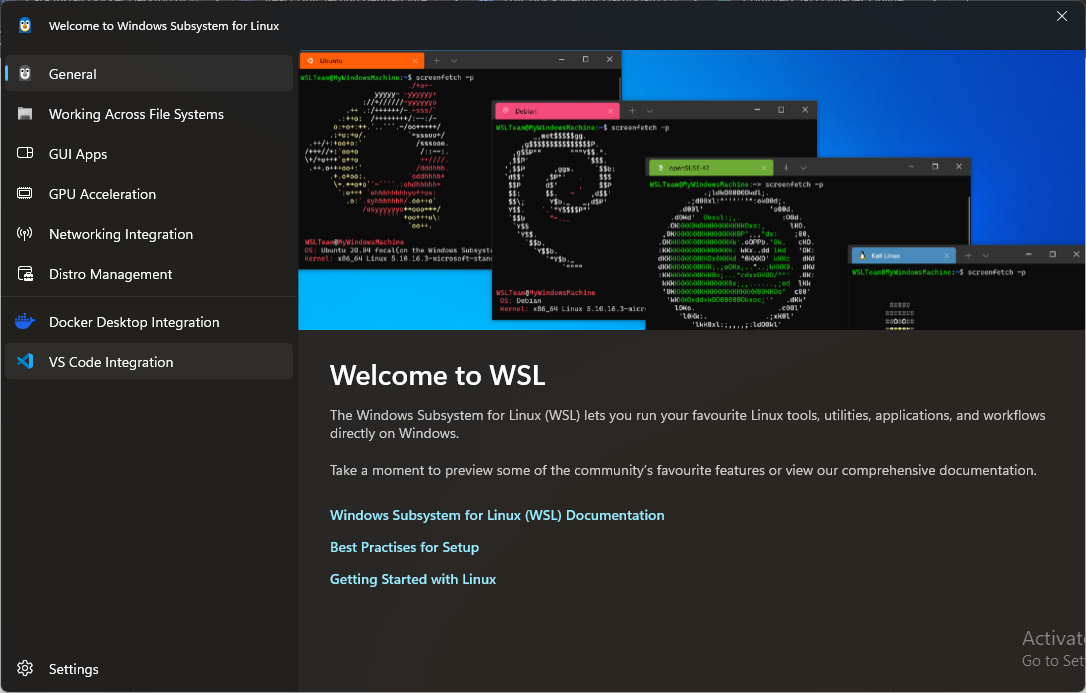 Aktifkan WSL di Windows