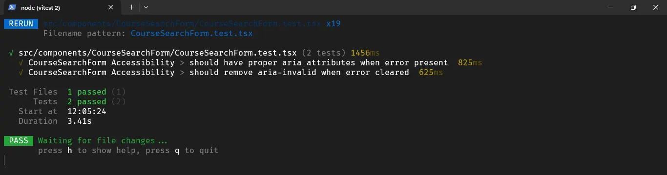 Test Accessiblity Attributes