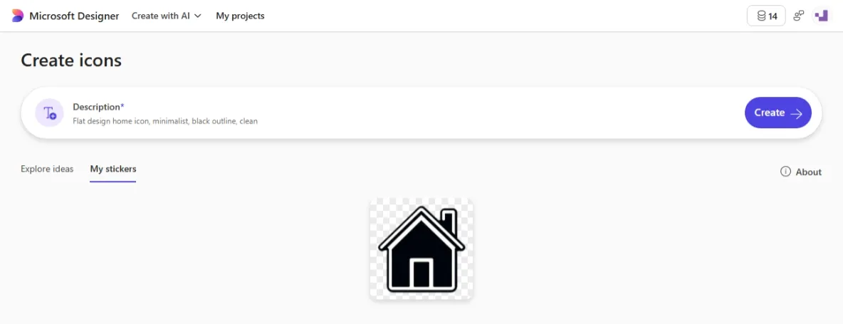 Create dan Generate Icon