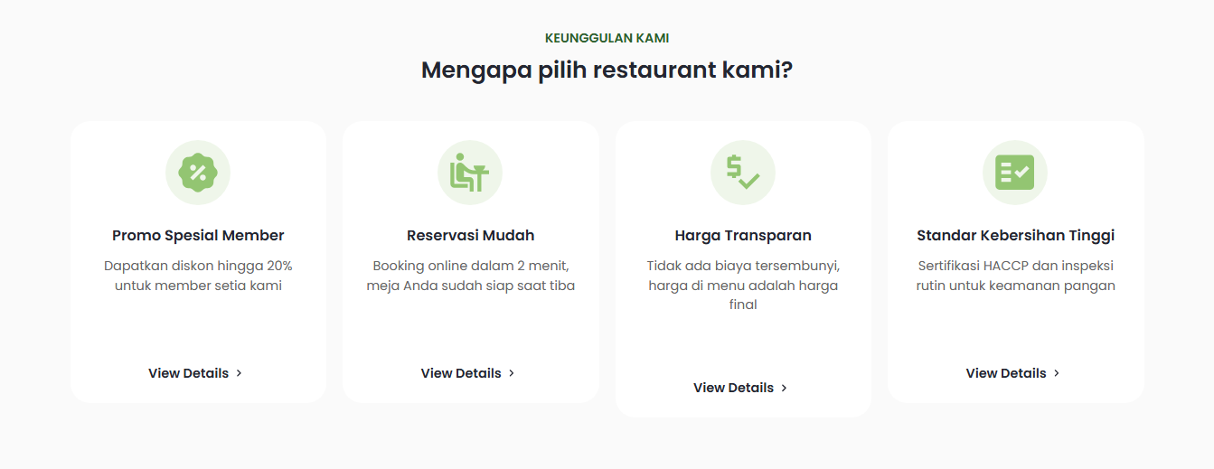Feature Cards Section