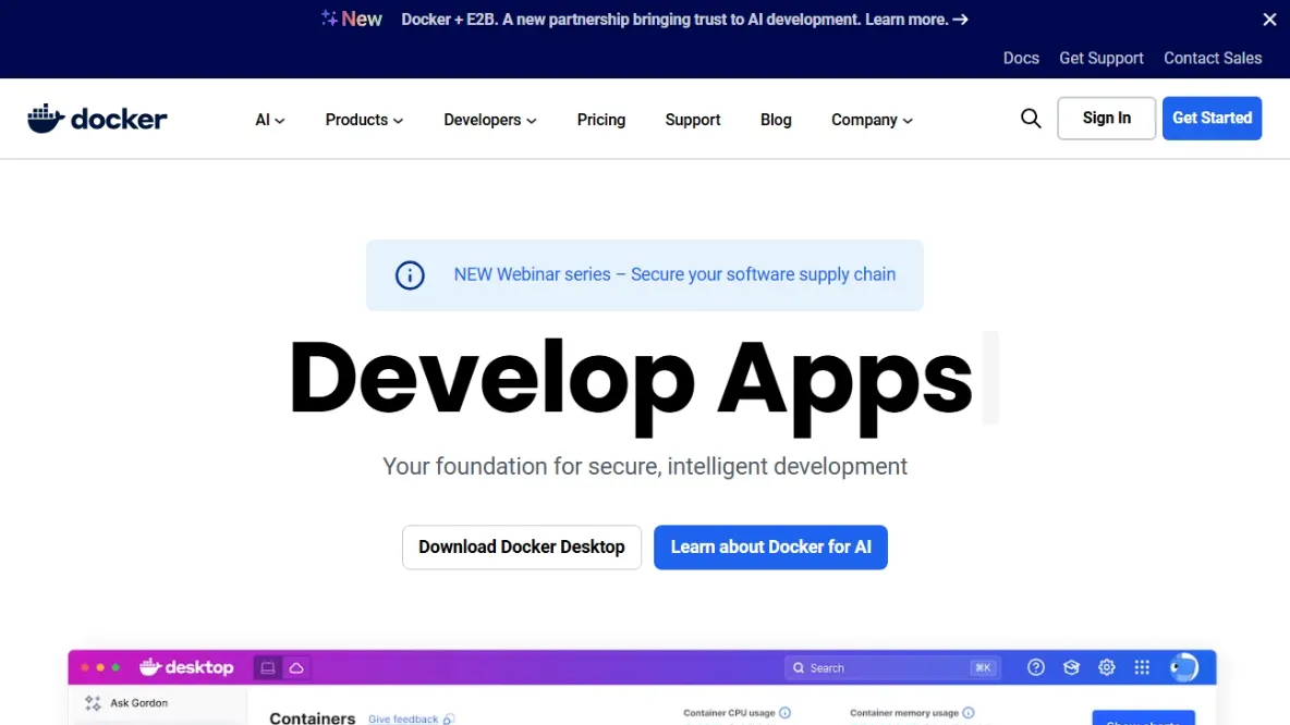 Docker: Accelerated Container Application Development