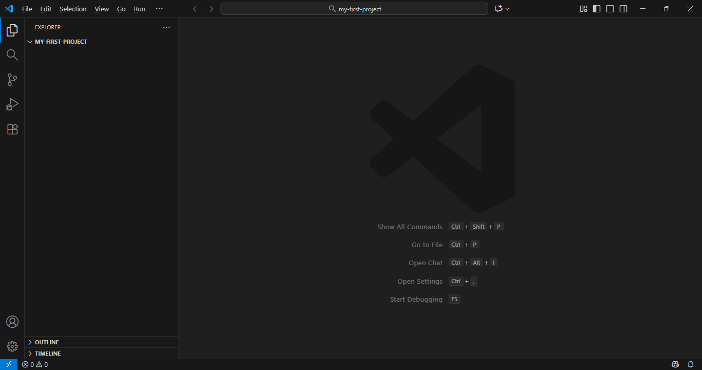 Buat Folder Projecct