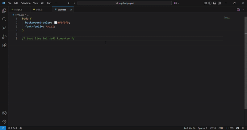 Ctrl+W / Cmd+W - Close Editor