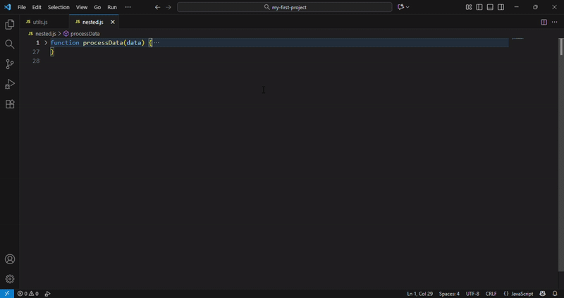 Ctrl+K Ctrl+J / Cmd+K Cmd+J - Unfold All