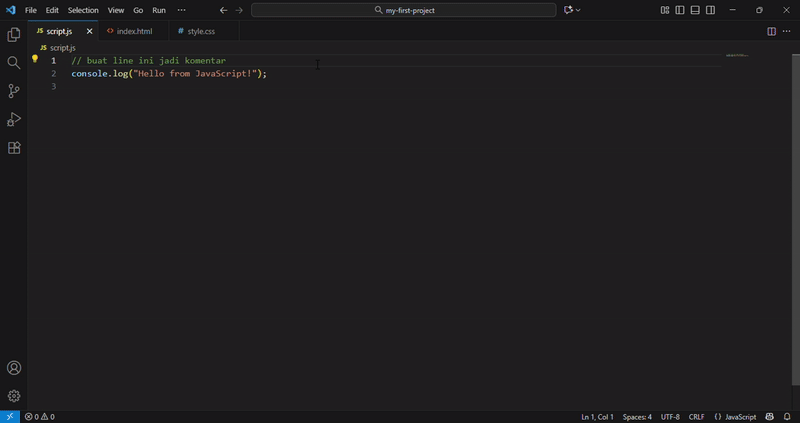 Ctrl+Enter / Cmd+Enter - Insert Line Below