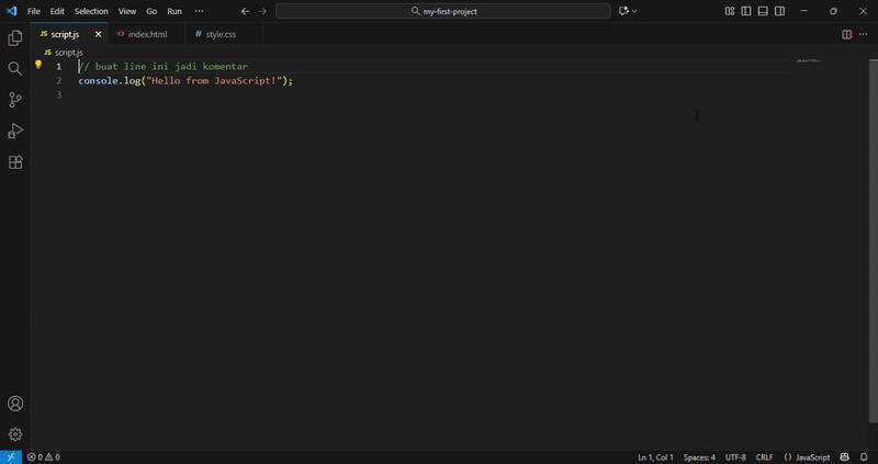 Ctrl+Shift+Enter / Cmd+Shift+Enter - Insert Line Above