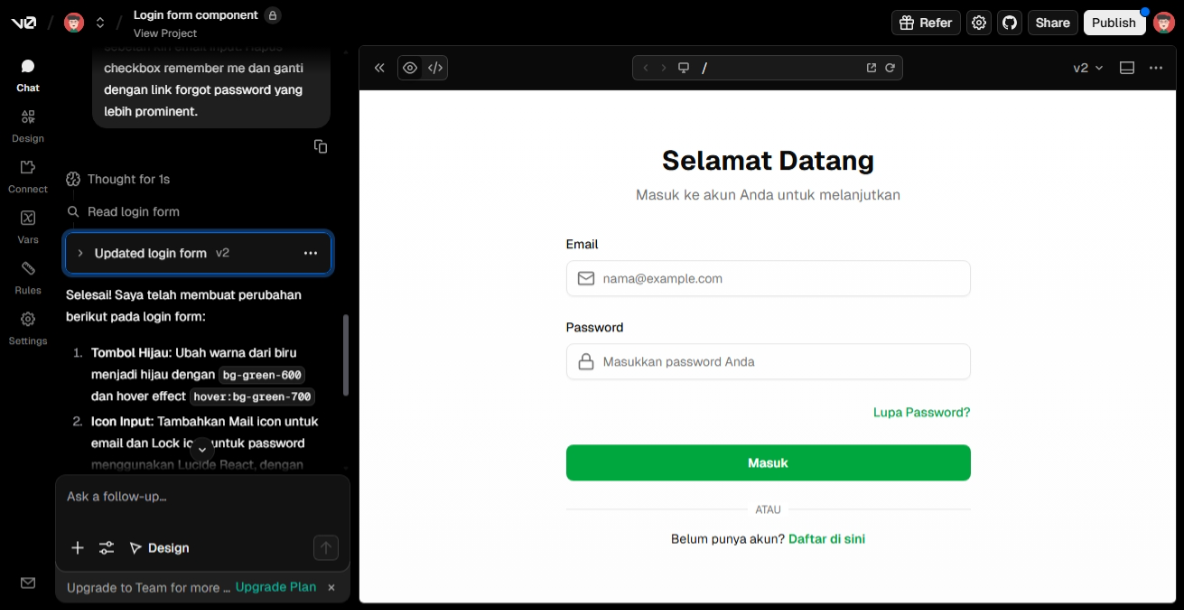 Customize Login Form