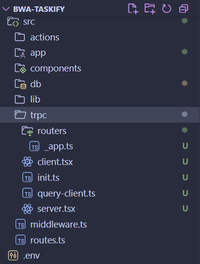 tRPC folder