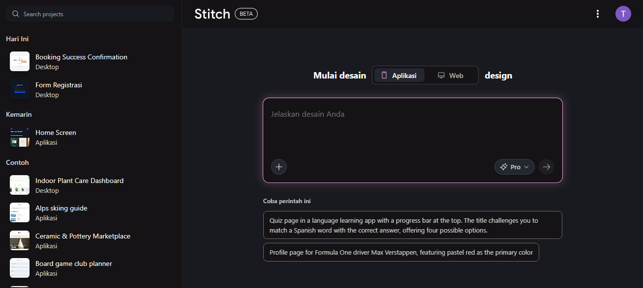 Stitch - Design with AI