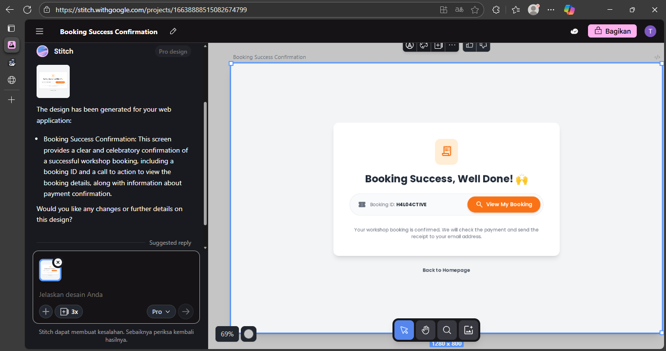 Image atau Sketch Upload (Upload Wireframe atau Design)