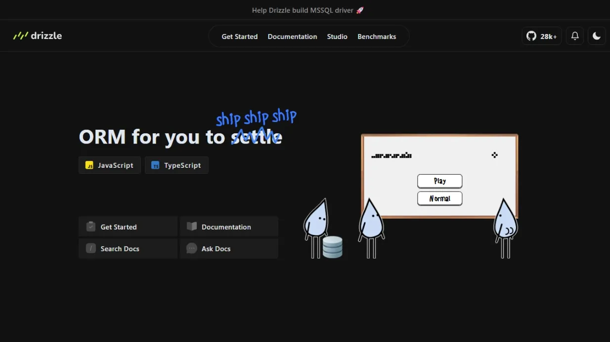 Homepage Drizzle ORM