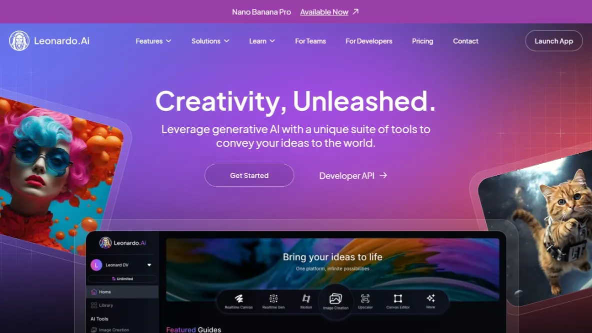 AI Image Generator - Create Art, Images & Video | Leonardo AI
