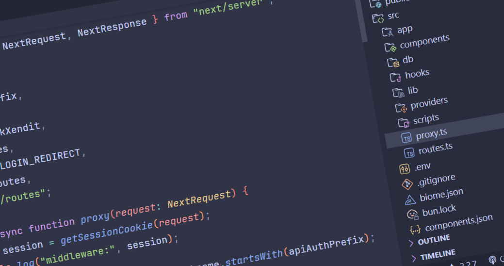 Proxy.ts Menggantikan Middleware.ts Untuk Clarity