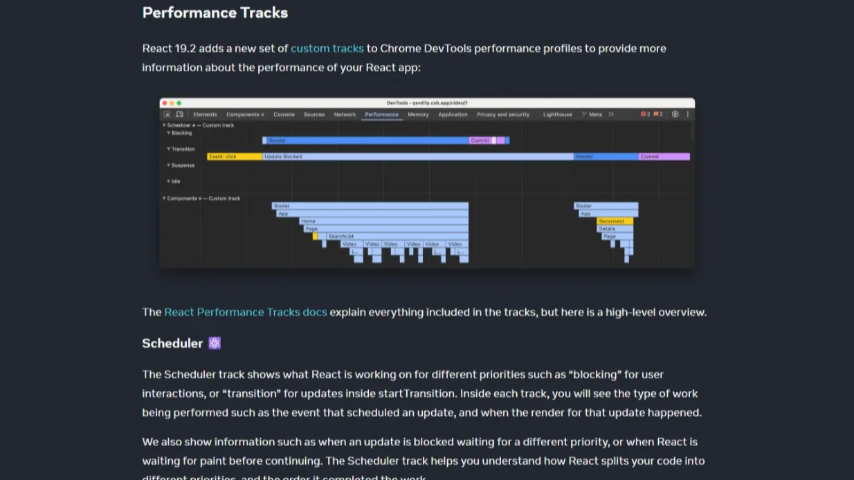 React 19.2 – React